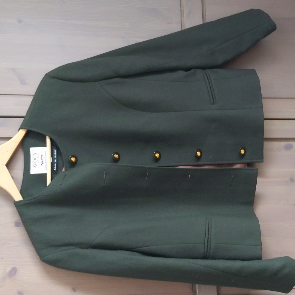 Made in Ireland Pure Wool Blazer Jacket